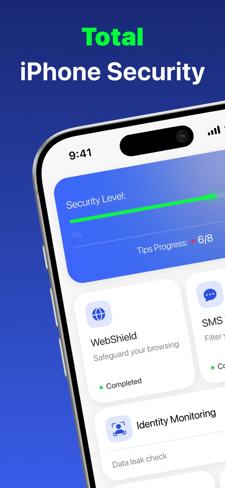 Solvera Security home screen